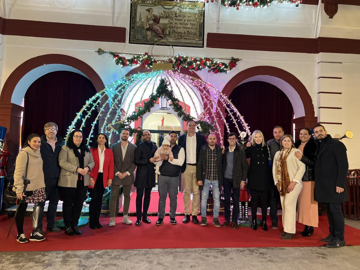 Comienza la Navidad en Lebrija con el encendido especial del alumbrado