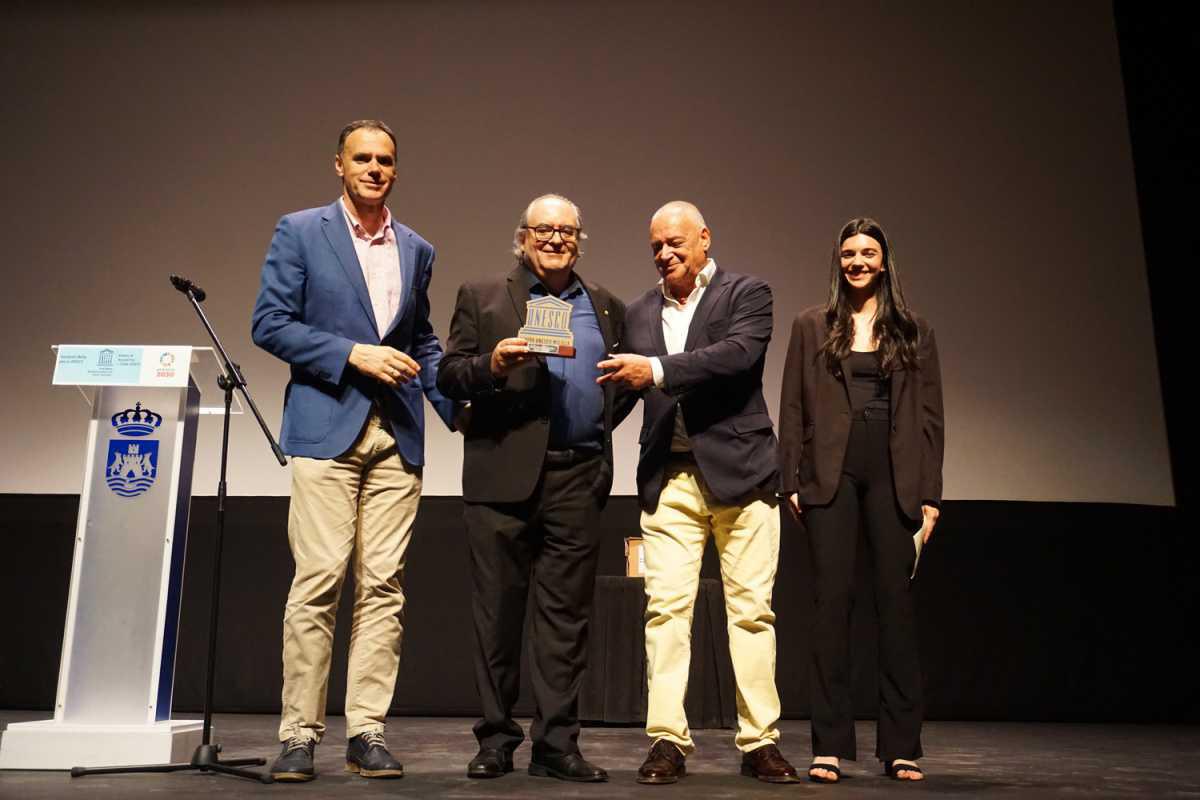 Tomás Aceituno presenta en Lebrija su nueva película