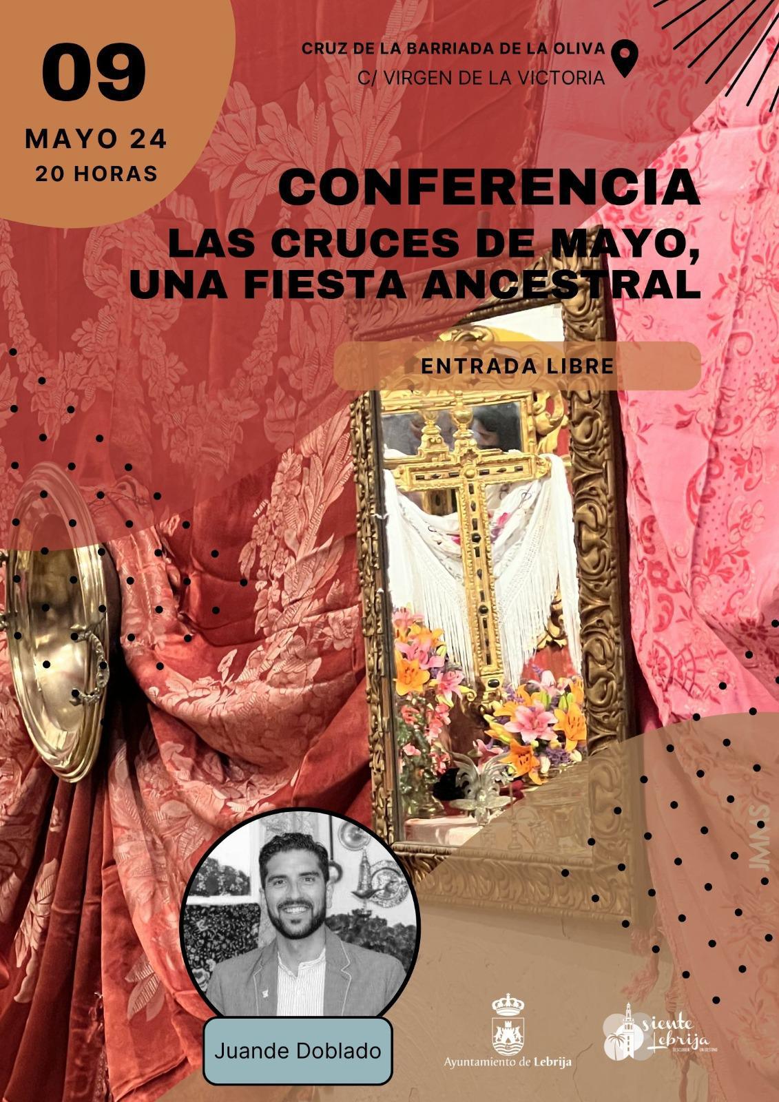 Juan de Dios Doblado ofrecerá una conferencia sobre la historia de las Cruces de Mayo de Lebrija