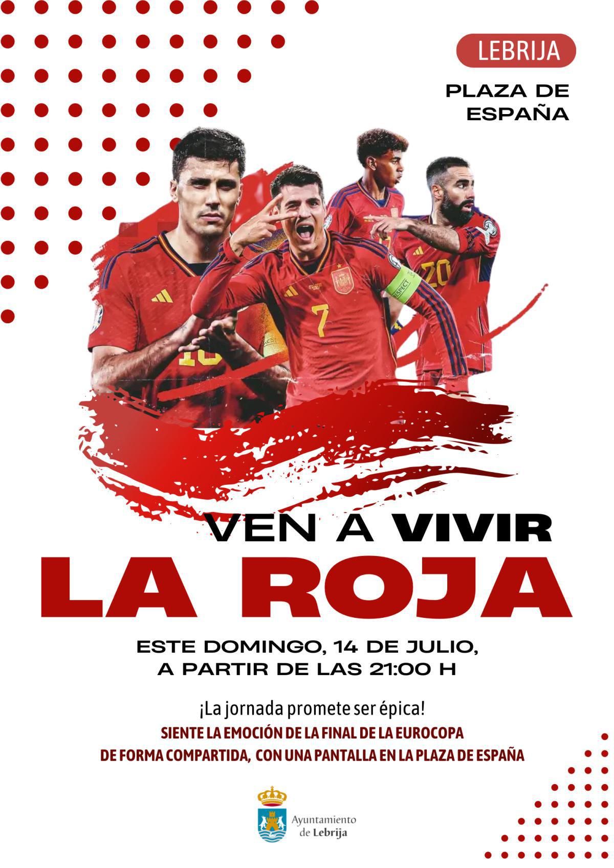 Este domingo vive la final de la Eurocopa en la plaza de España