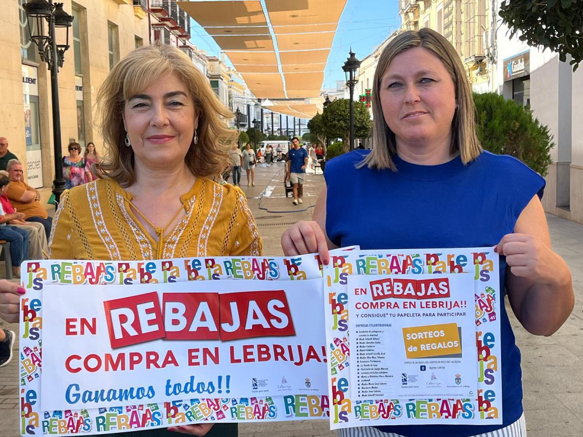 Los comercios lebrijanos se suman a la campaña de rebajas