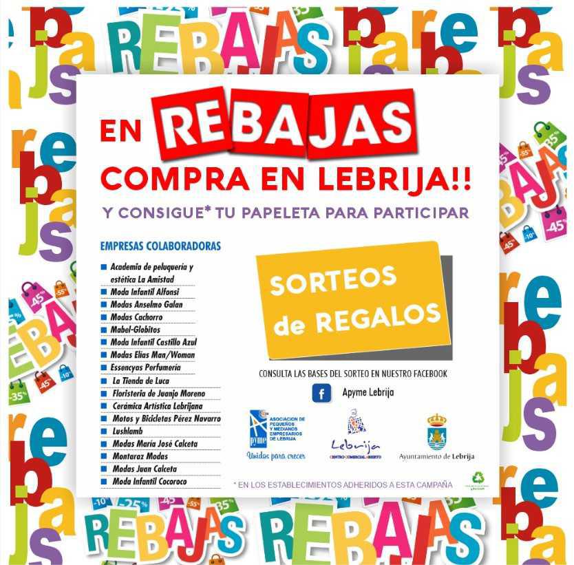 Los comercios lebrijanos se suman a la campaña de rebajas