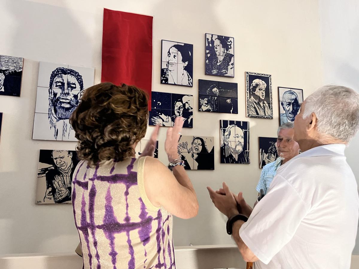 Diego Vargas “El Poeta” y Antonia Peña “La Morena” reciben el cariño de su ciudad natal Diego Vargas “El Poeta” y Antonia Peña “La Morena” reciben el cariño de su ciudad natal