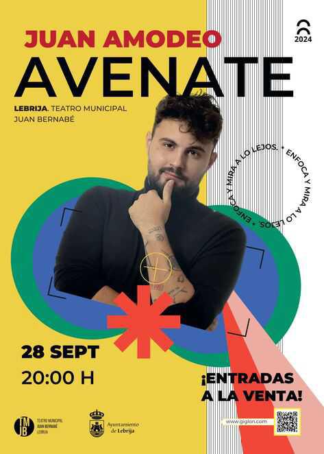 Un concierto de Zenet y el espectáculo Avenate, de Juan Amodeo, abrirán la temporada escénica de otoño