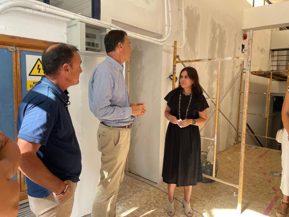 El Ayuntamiento construye el nuevo comedor del CEIP Ignacio Halcón