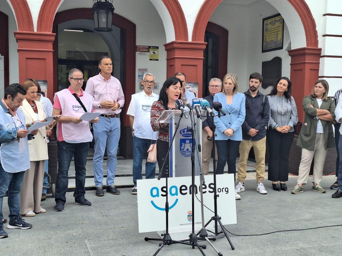 Lebrija conmemora el Día Mundial de la Salud Mental junto a Asaenes