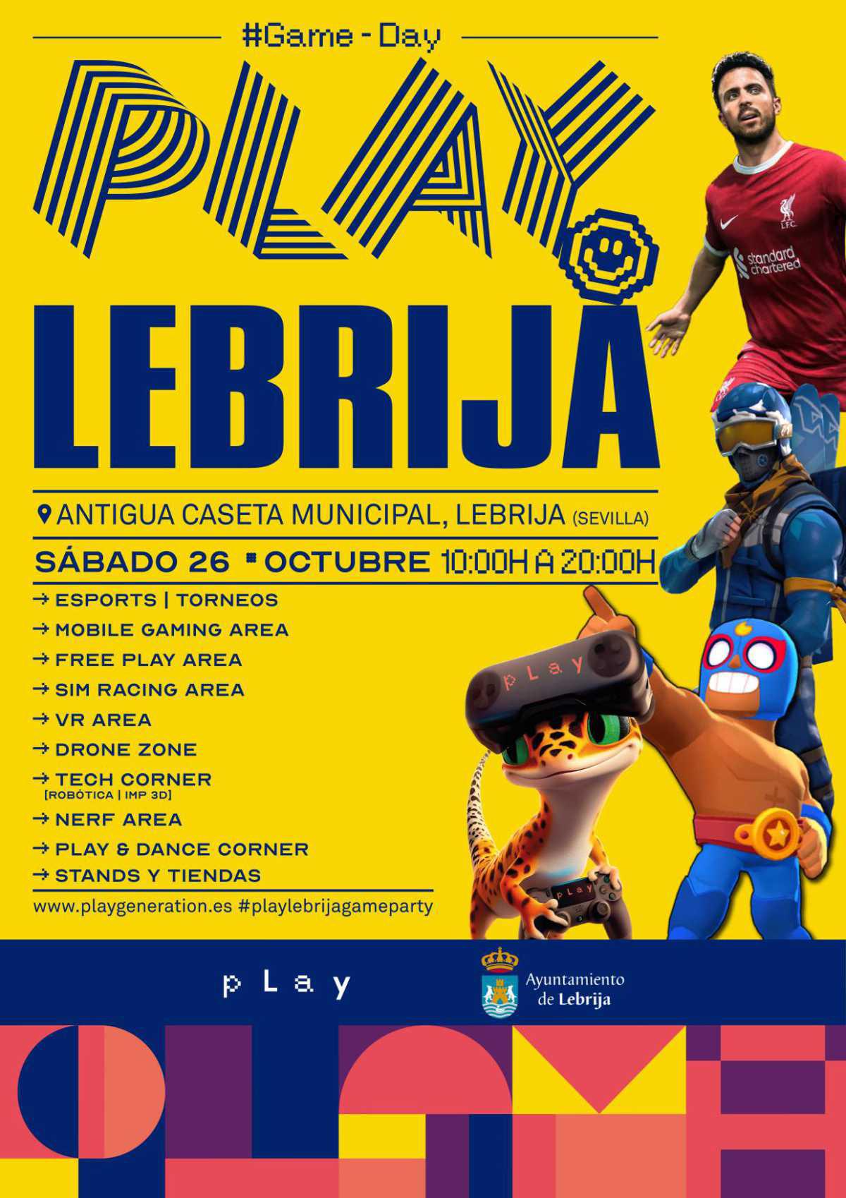 Nueva edición de Play Lebrija, un evento de ocio digital