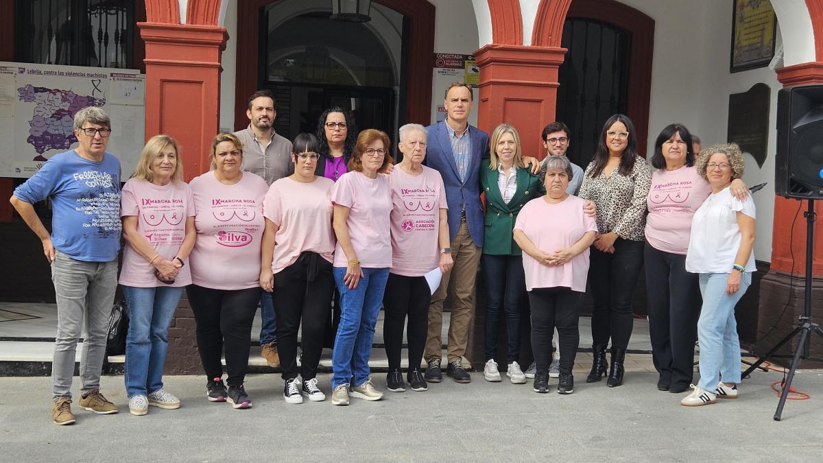 Lebrija conmemora el Día Internacional de la lucha contra el cáncer de mama