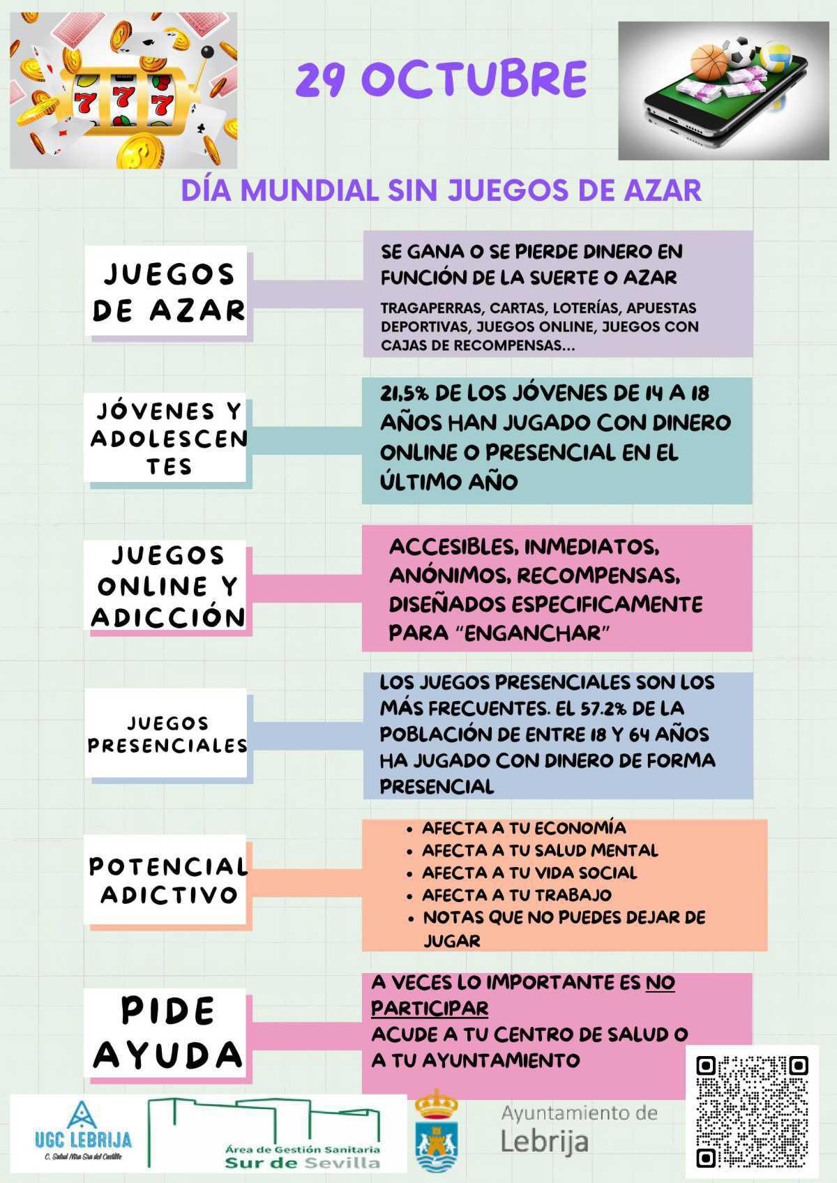 El Ayuntamiento pone en marcha una campaña de sensibilización con motivo del Día Sin Juegos de Azar El Ayuntamiento pone en marcha una campaña de sensibilización con motivo del Día Sin Juegos de Azar