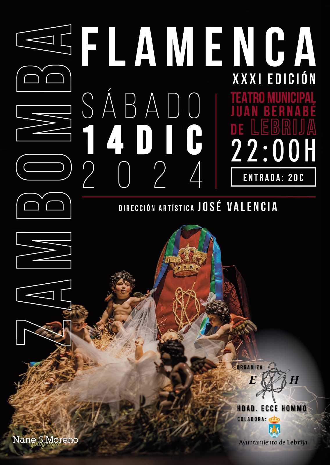 La Hermandad de Los Gitanos de Lebrija celebrará su XXXI Zambomba Flamenca el sábado 14 de diciembre