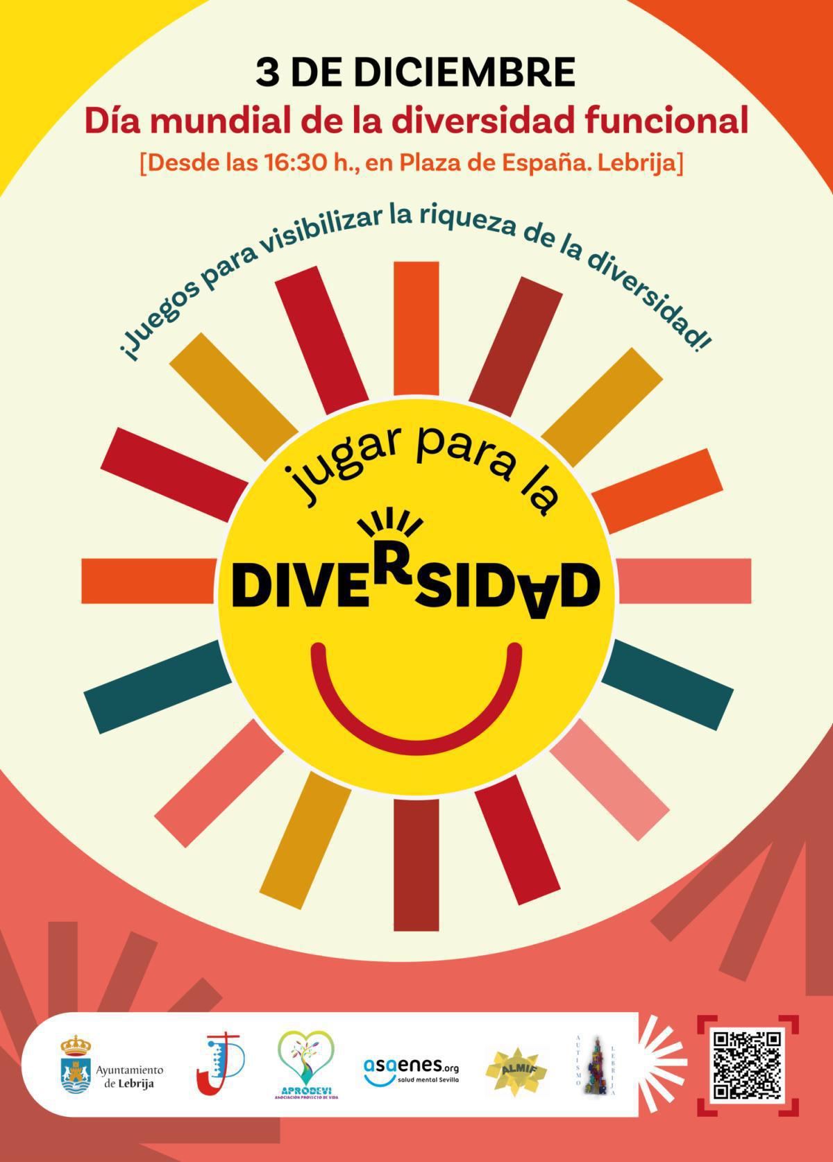 Jugar para la diversidad, la propuesta municipal para conmemora el Día Internacional de las personas con diversidad funcional  Jugar para la diversidad, la propuesta municipal para conmemora el Día Internacional de las personas con diversidad funcional