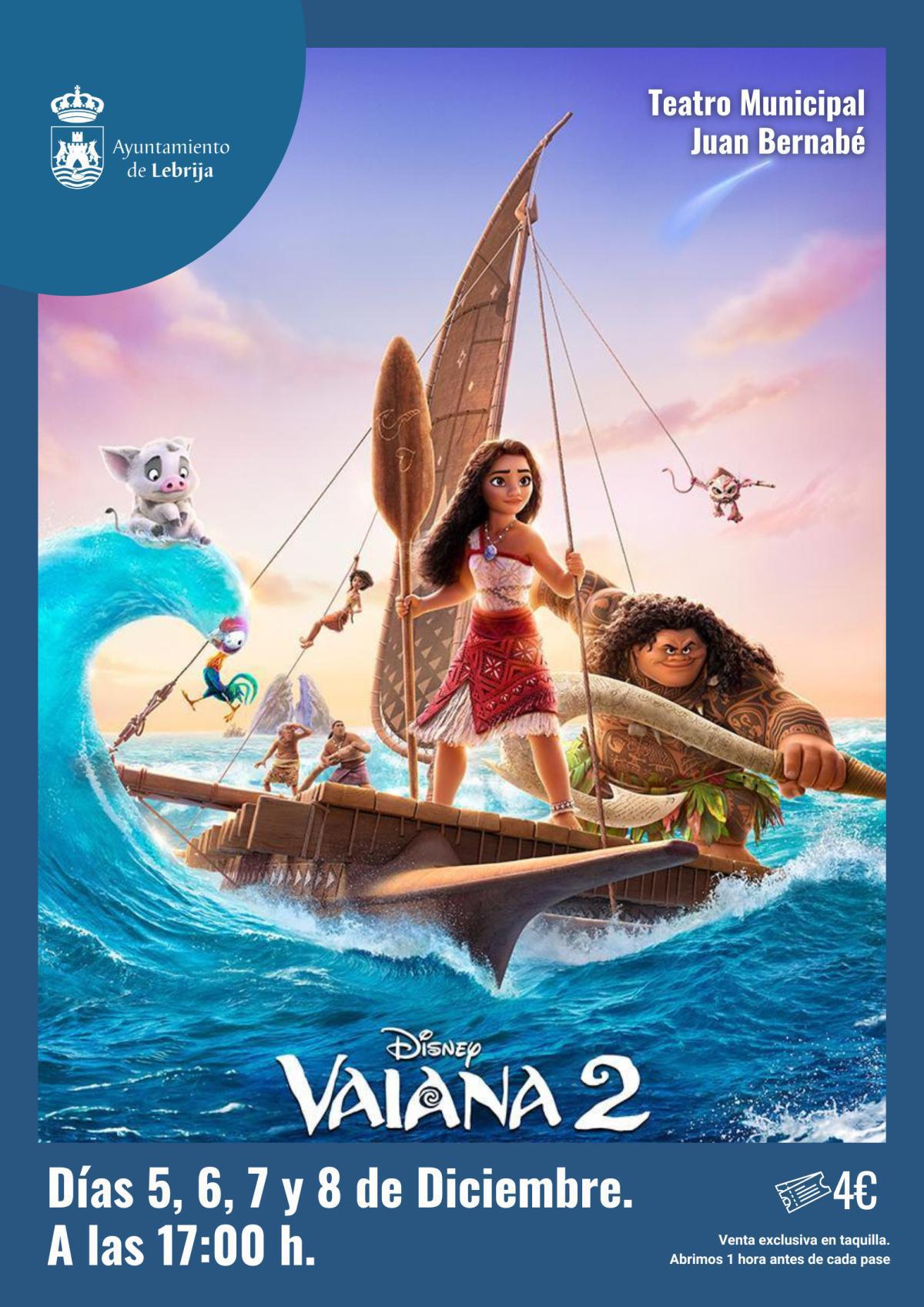 CINE - VAIANA 2 CINE - VAIANA 2