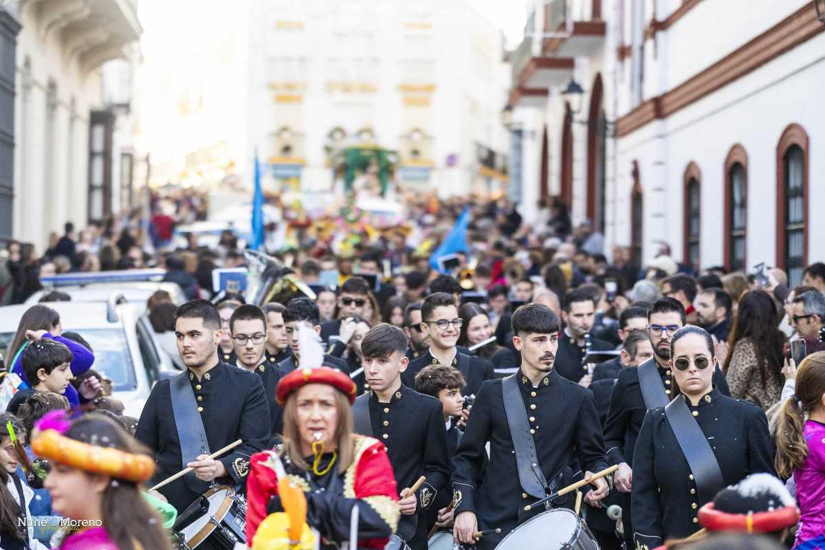 El Heraldo Real visitó este domingo Lebrija