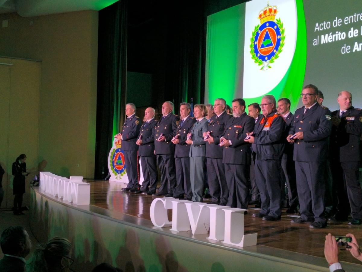 El Coordinador de Protección Civil de Lebrija, Medalla de Plata al Mérito de Protección Civil de Andalucía