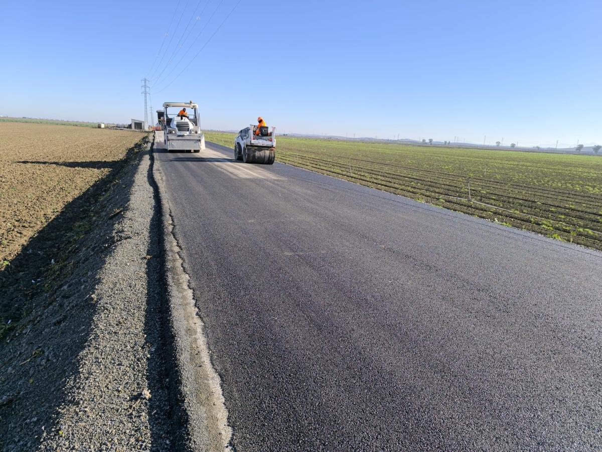  Comienzan los trabajos de reparación del camino de Las Marismas 