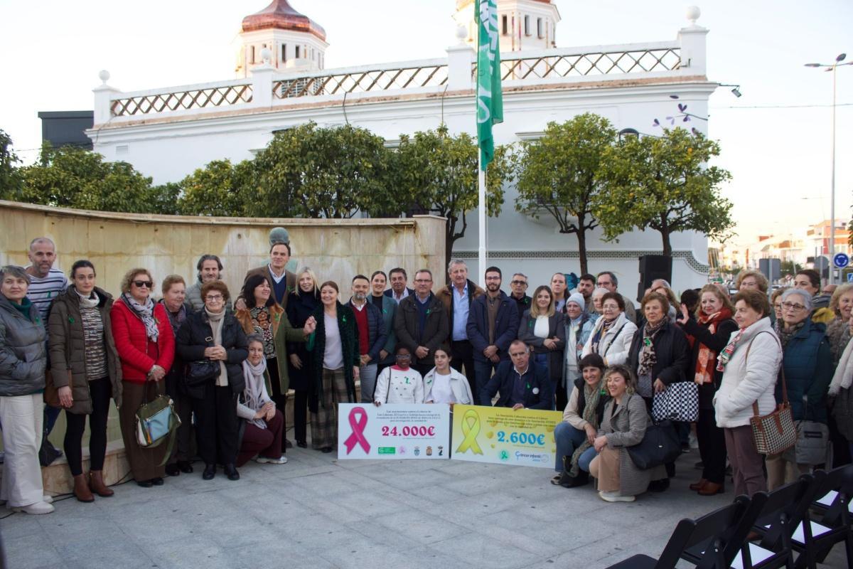 Recaudados 26.600 euros gracias a la celebración de la IX edición de la Marcha Rosa, una actividad comarcal organizada por Lebrija, El Cuervo y Las Cabezas