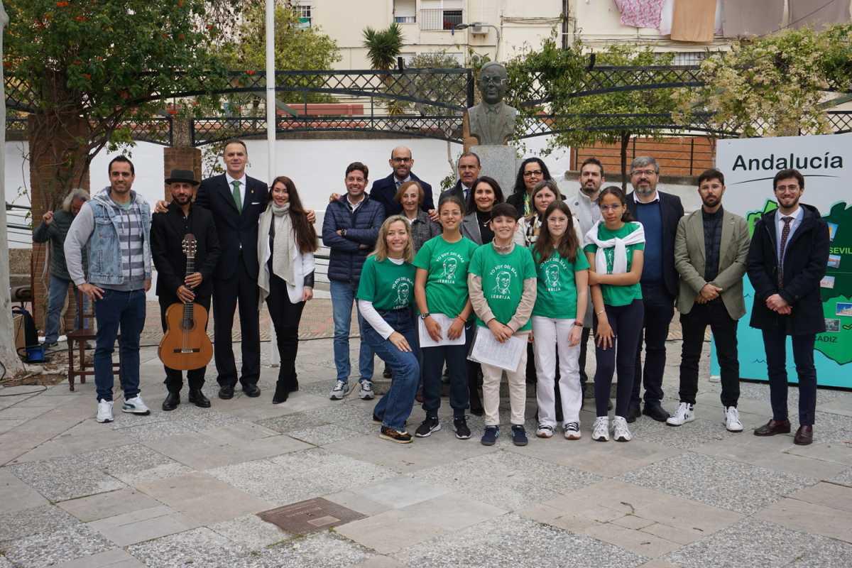 Acto público homenaje a Blas Infante, protagonizado por el alumnado del CEIP Blas Infante