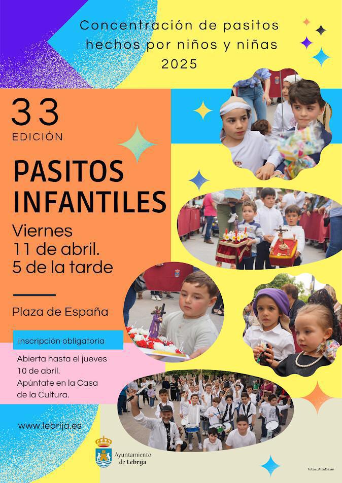 Más de 350 niños y niñas participan en la tradicional concentración de Pasitos Infantiles
