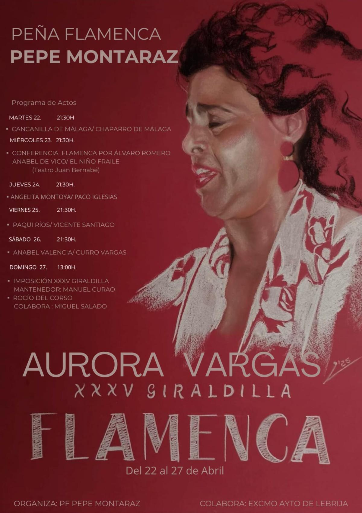 La XXXV Giraldilla Flamenca se celebrará del 22 al 27 de abril de 2025