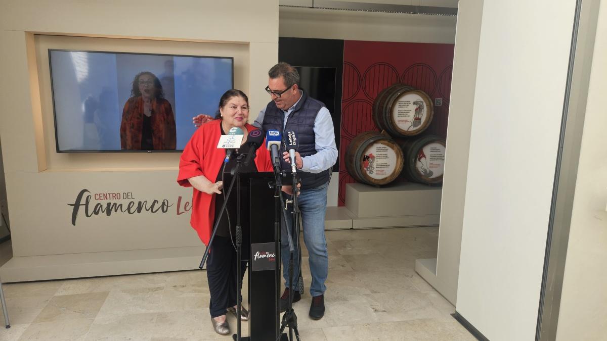 Concha Vargas e Inés Bacán presentan el espectáculo "Lebrisah"