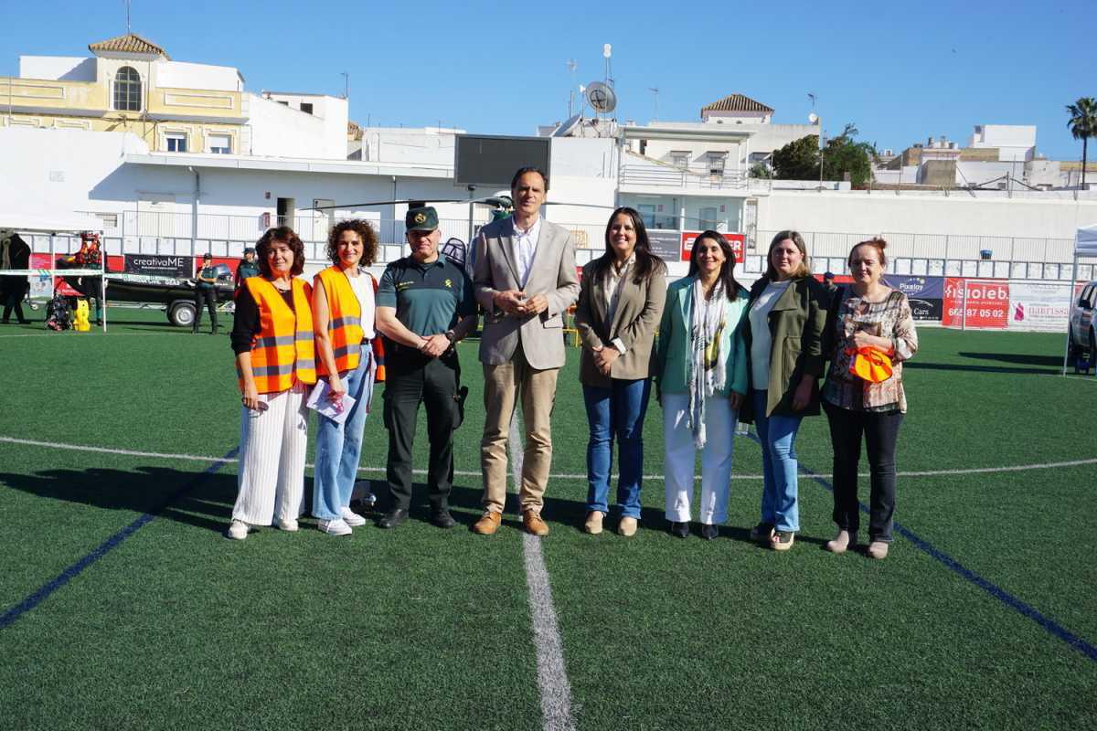 La Guardia Civil lleva a cabo una exhibición de recursos y medios en Lebrija