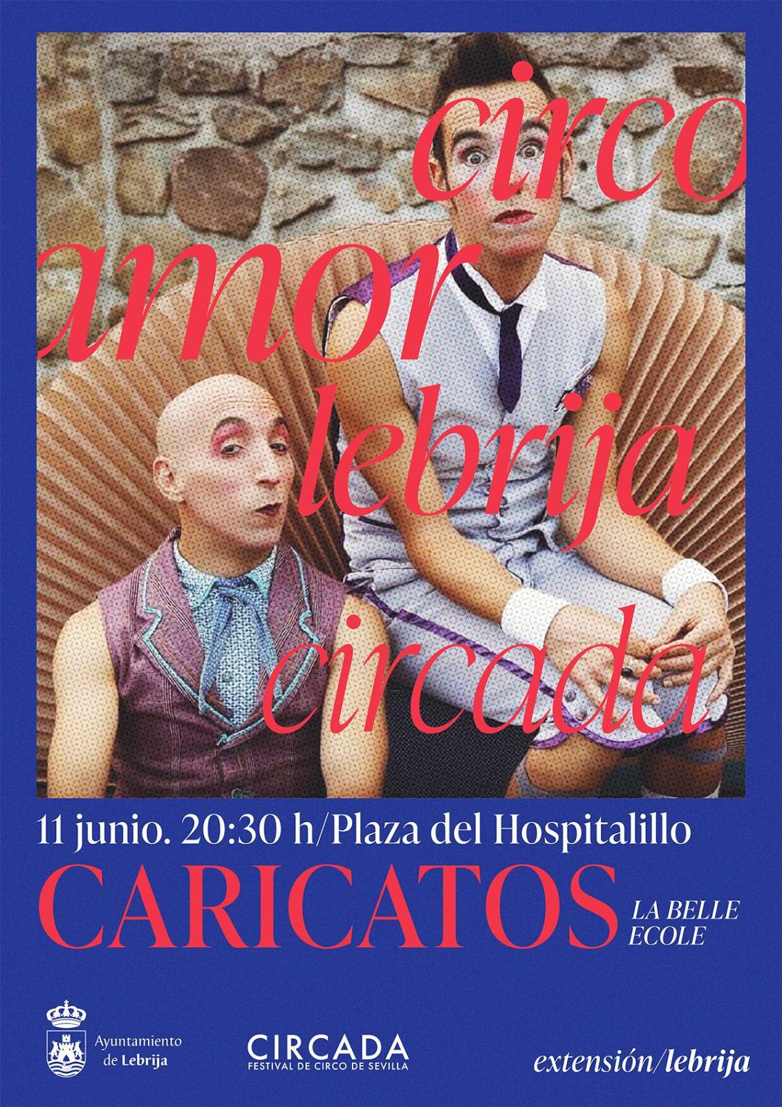 Circada vuelve este miércoles al Hospitalillo con Caricatos, un espectáculo de humor gestual