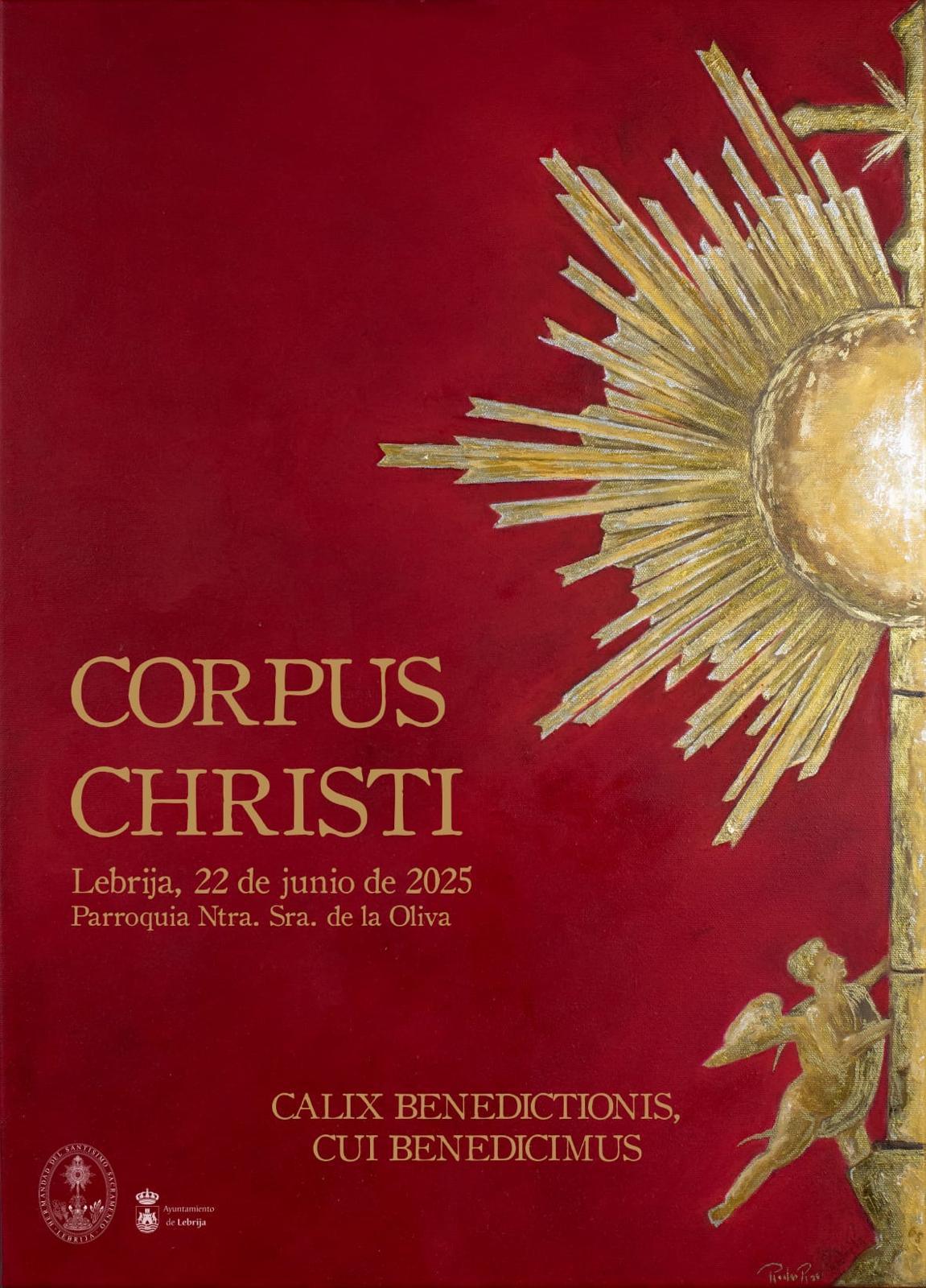 Presentado el cartel del Corpus Christi, festividad que se celebrará el 22 de junio de 2025