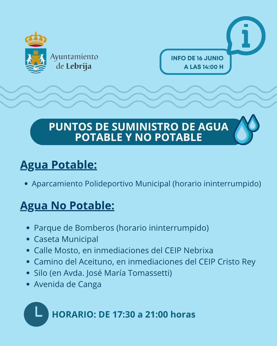 El servicio de suministro de agua se restablece paulatinamente en nuestra ciudad