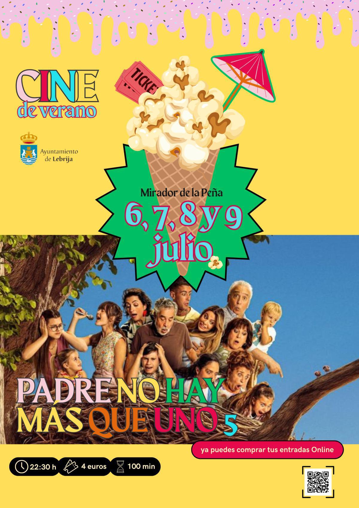 CINE - Padre no hay más que uno 5 /// 6, 7, 8 y 9 de julio. 22:30 h.