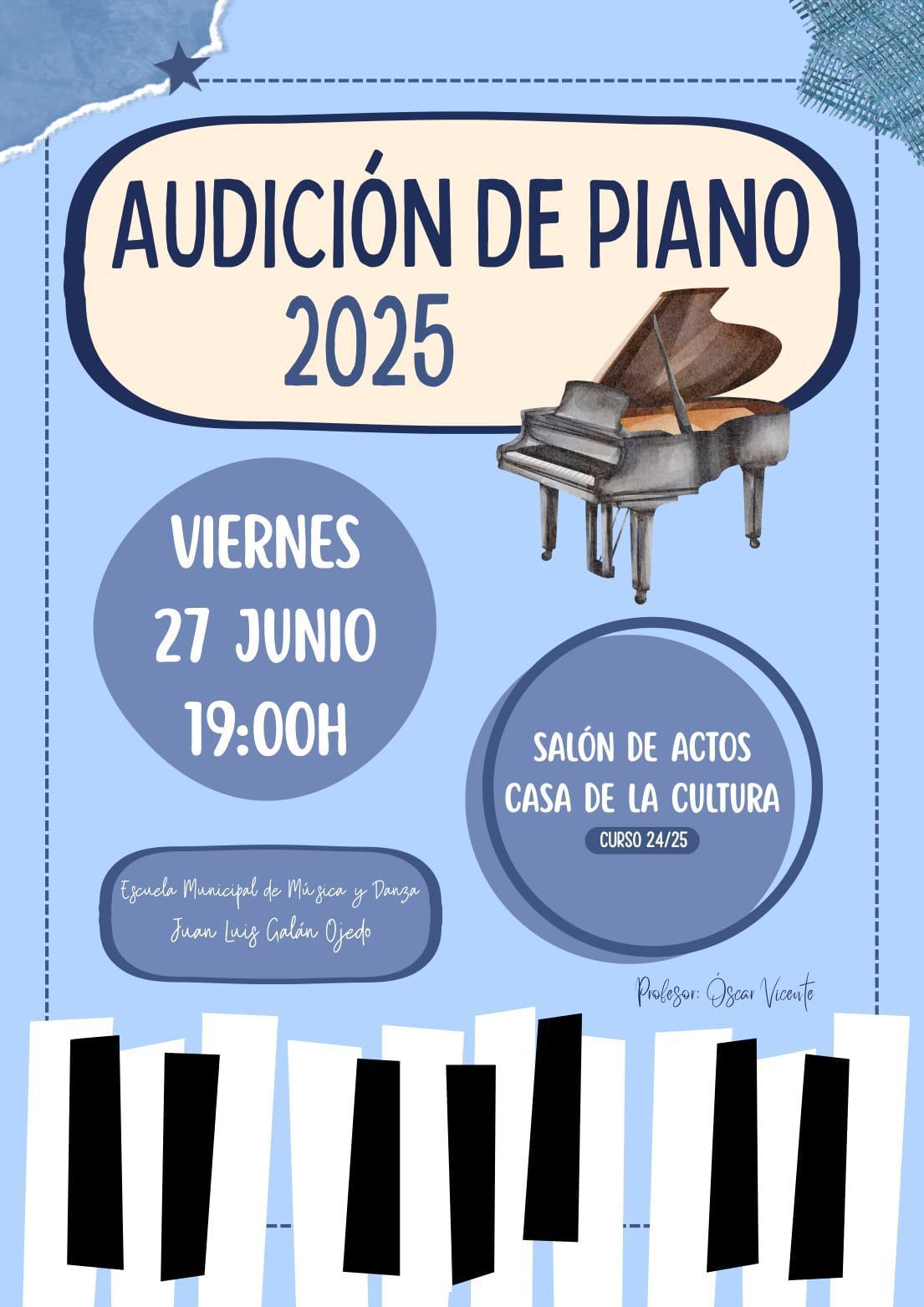 Siguen las audiciones de la Escuela Municipal de Música y Danza de Lebrija