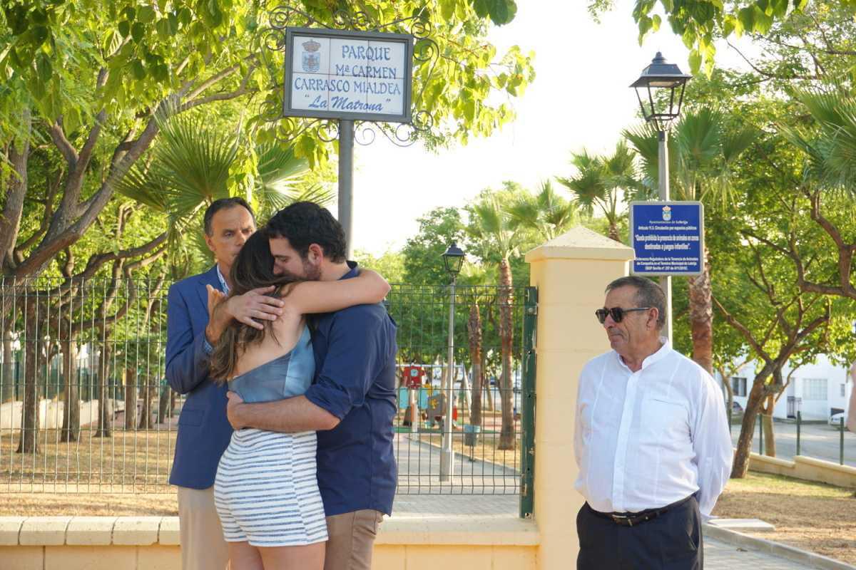 El Parque Infantil de Huerta Macenas lleva el nombre de María del Carmen Carrasco Mialdea, "La Matrona"