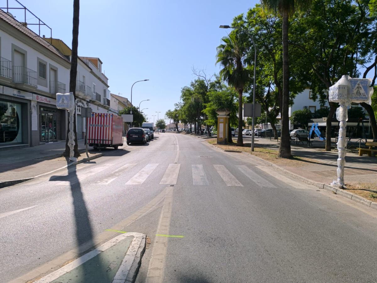 Aviso - La sustitución de cableado eléctrico conllevará al corte de tráfico de la calle José Bellido Ahumada