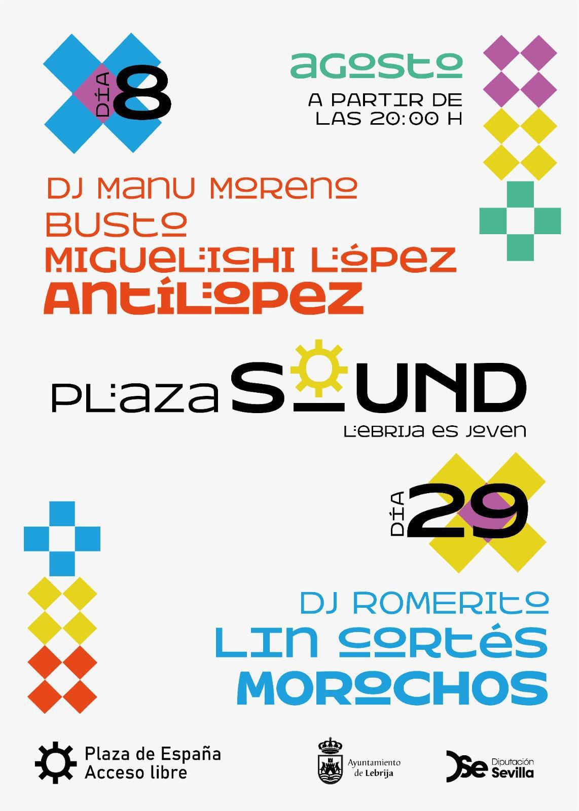 Plaza Sound: Este viernes comienza el festival de música organizado por el Ayuntamiento