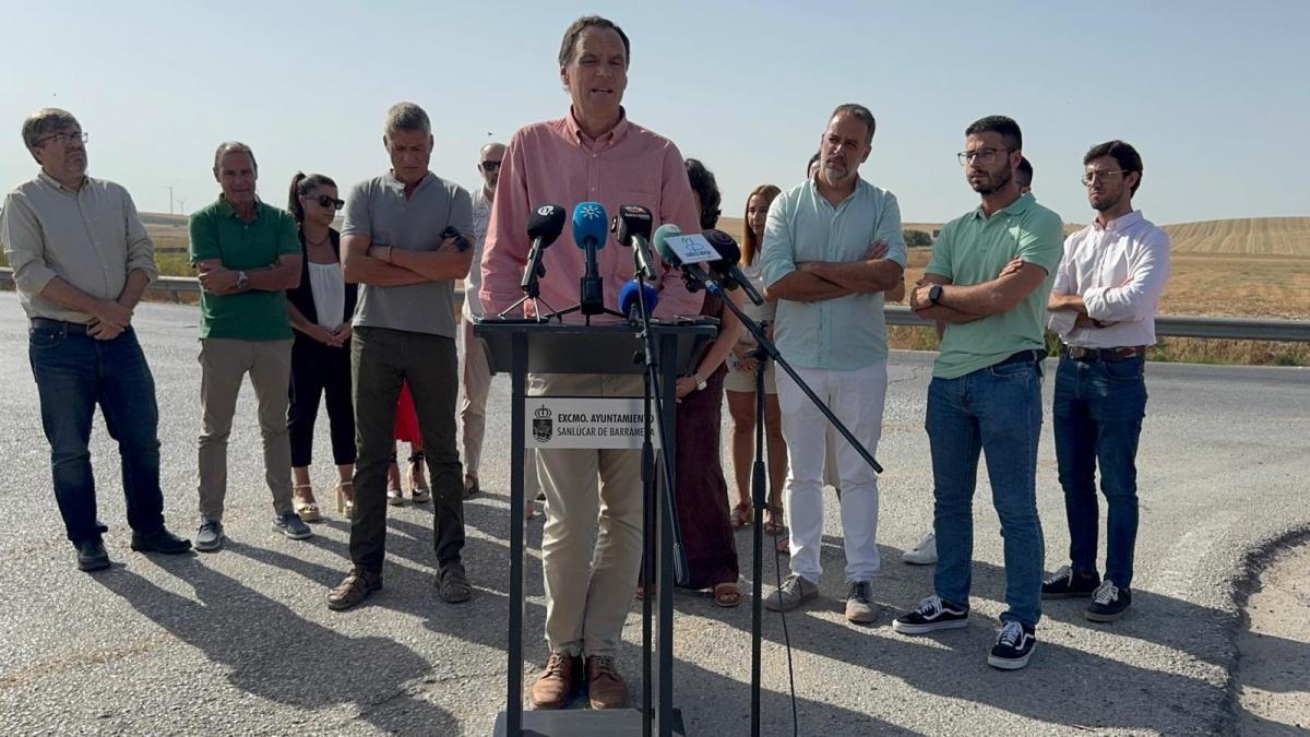 Los Ayuntamientos de Lebrija, Las Cabezas de San Juan, Trebujena, Marismillas y de Sanlúcar de Barrameda insisten en la necesidad urgente del desdoble de la A-471