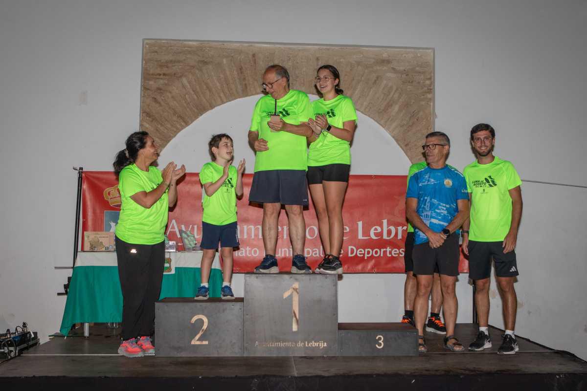 Ángel Caro García y Cayetana Panadero Guisado, primeros puestos en la Luna de Agosto