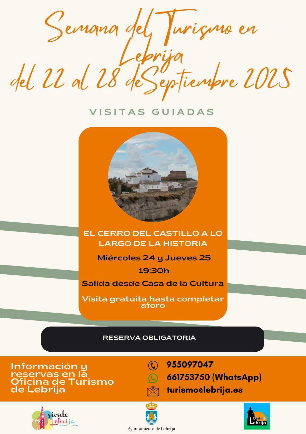 Semana del Turismo en Lebrija del 22 al 28 de septiembre de 2025