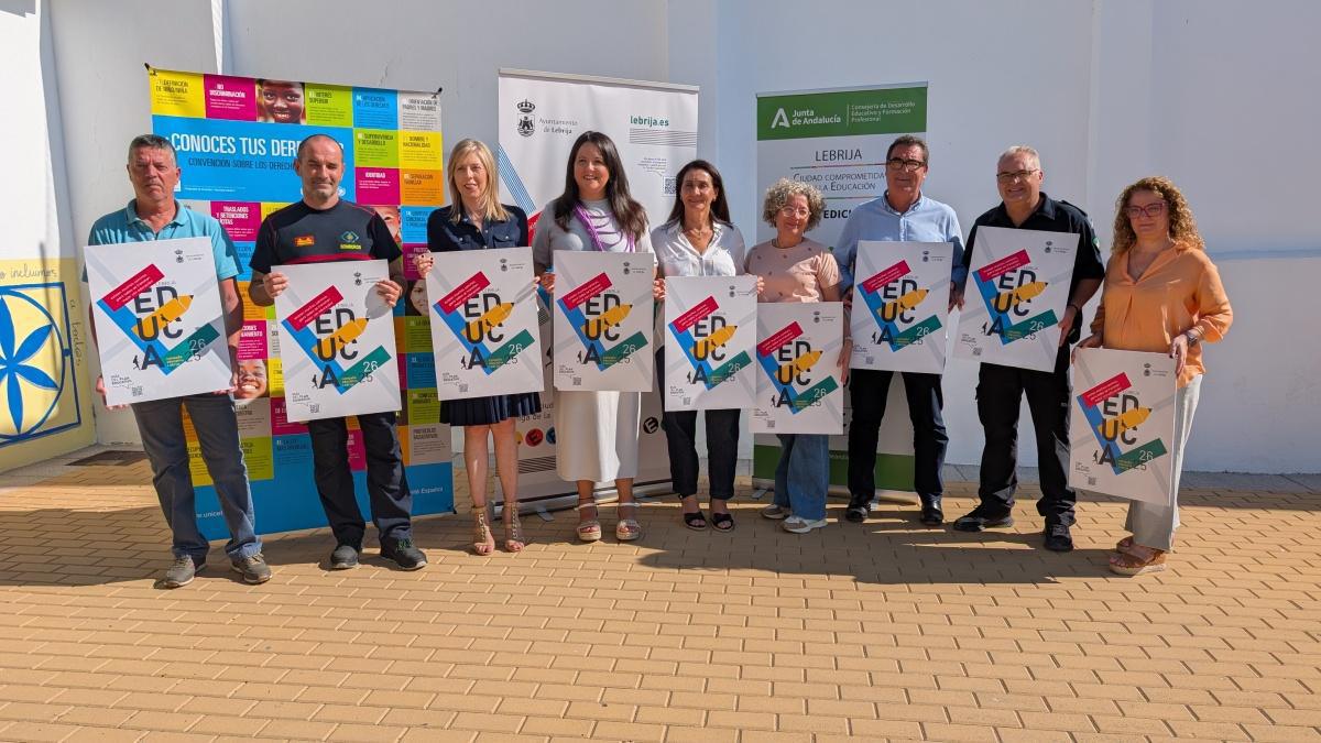 Lebrija presenta su campaña educativa 2025/2026 con más de una veintena de programas para una ciudad inclusiva, cultural y sostenible