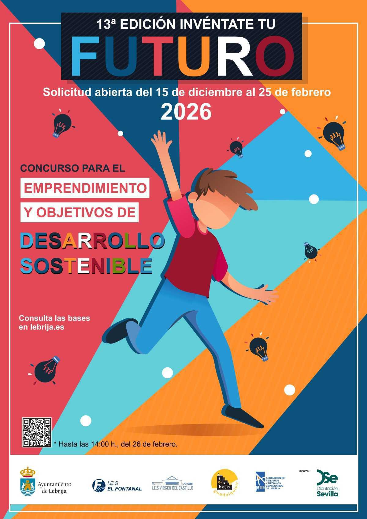 El Ayuntamiento convoca una nueva edición del concurso empresarial "Invéntate tu futuro" dirigido a jóvenes