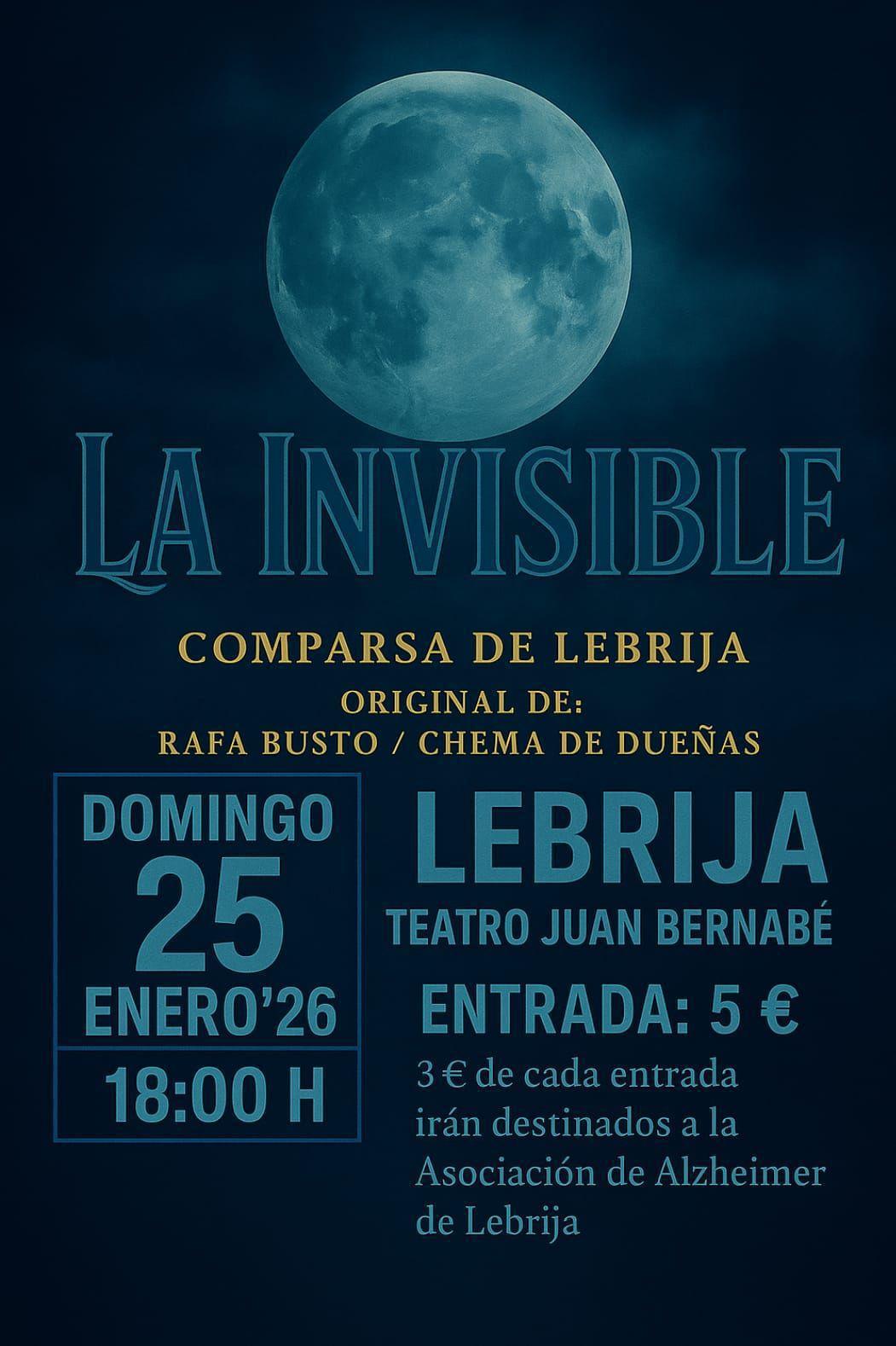 La comparsa La Invisible actúa este domingo en el Teatro Municipal