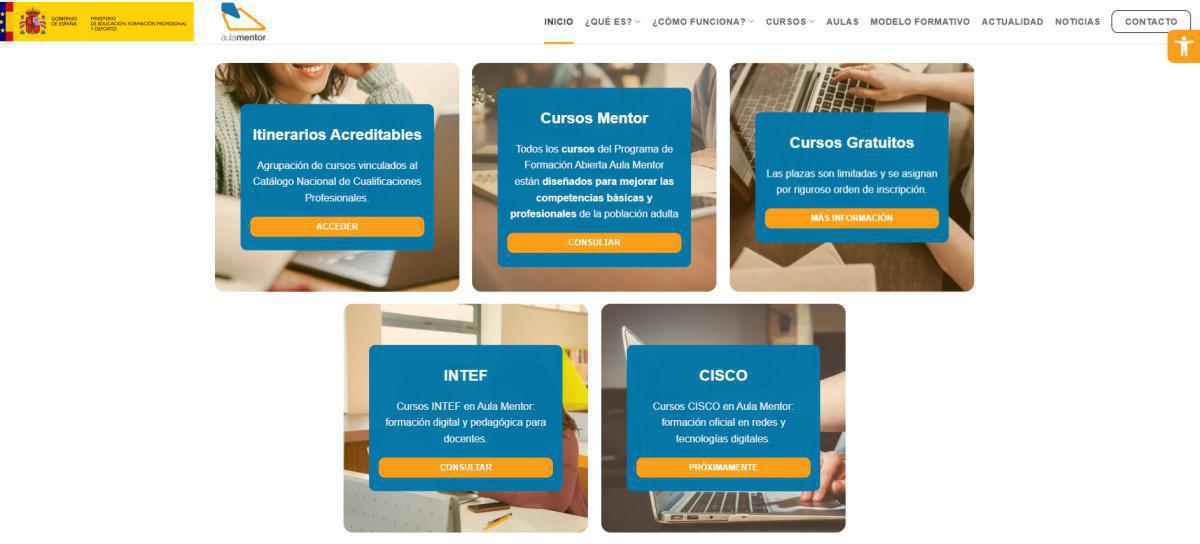 Aula Mentor - Abierta la convocatoria de cursos CISCO para febrero de 2026