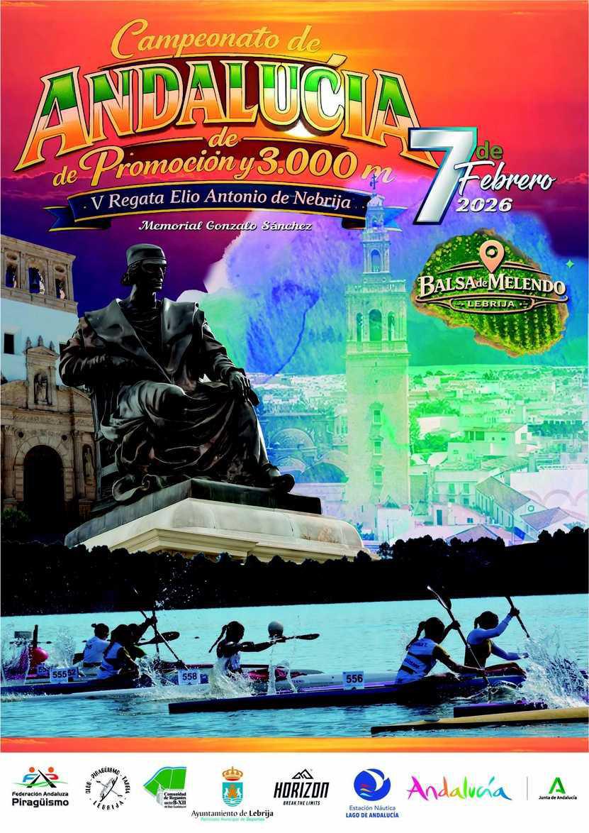  Lebrija acogerá la Gala del Piragüismo Andaluz y el Campeonato de Andalucía de Promoción y 3.000 metros