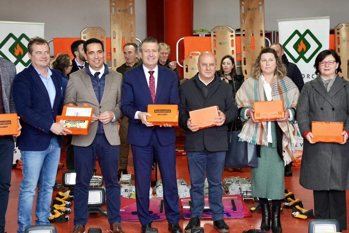 El Parque Territorial de Bomberos de Lebrija refuerza su capacidad de intervención con nuevo material de excarcelación de última generación