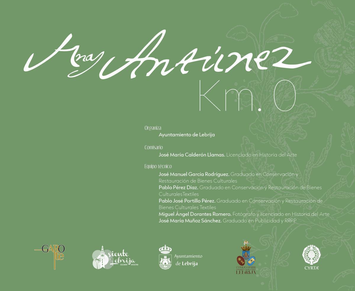 Lebrija reivindica el origen de unas de las grandes figuras del bordado andaluz con la exposición “Las Hermanas Antúnez. Km 0”