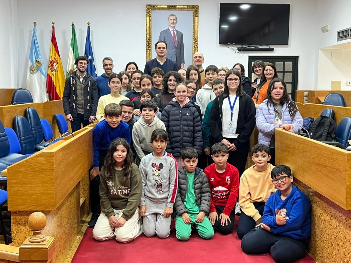 Bienvenida institucional al alumnado participante en el Programa Erasmus+ procedente de Italia