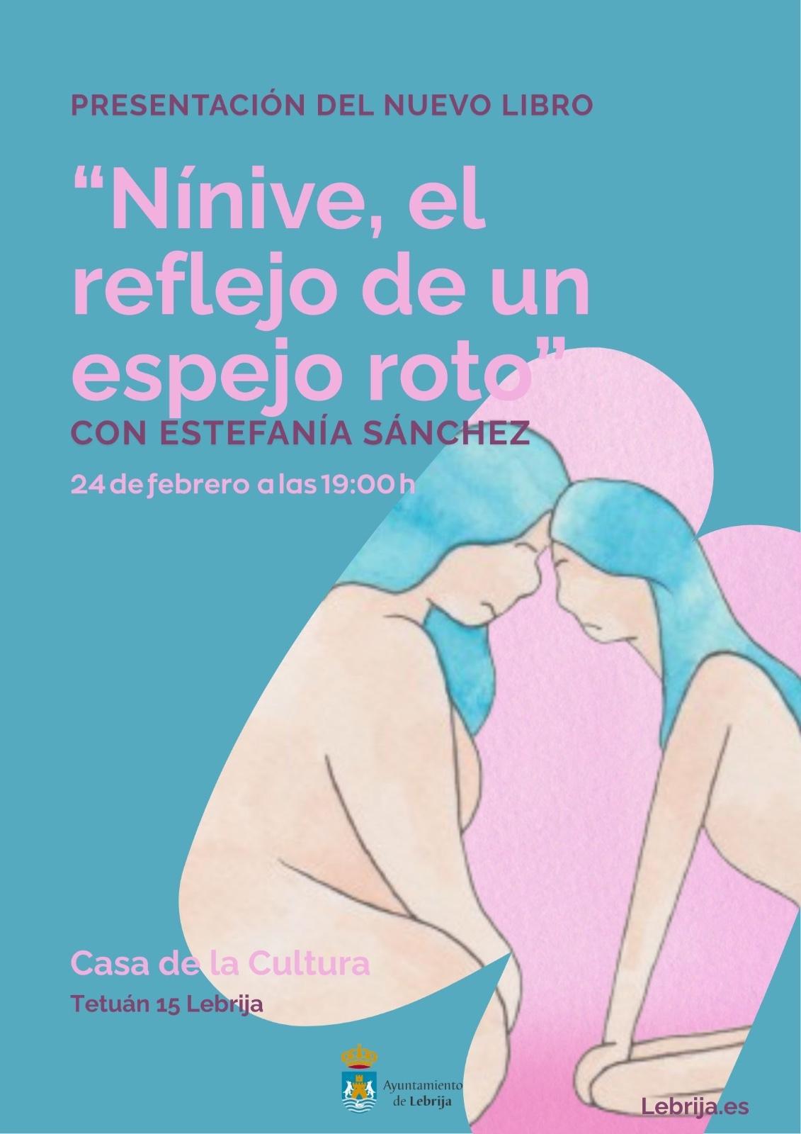 Estefanía Sánchez presenta en Lebrija su libro "Nínive, el reflejo de un espejo roto