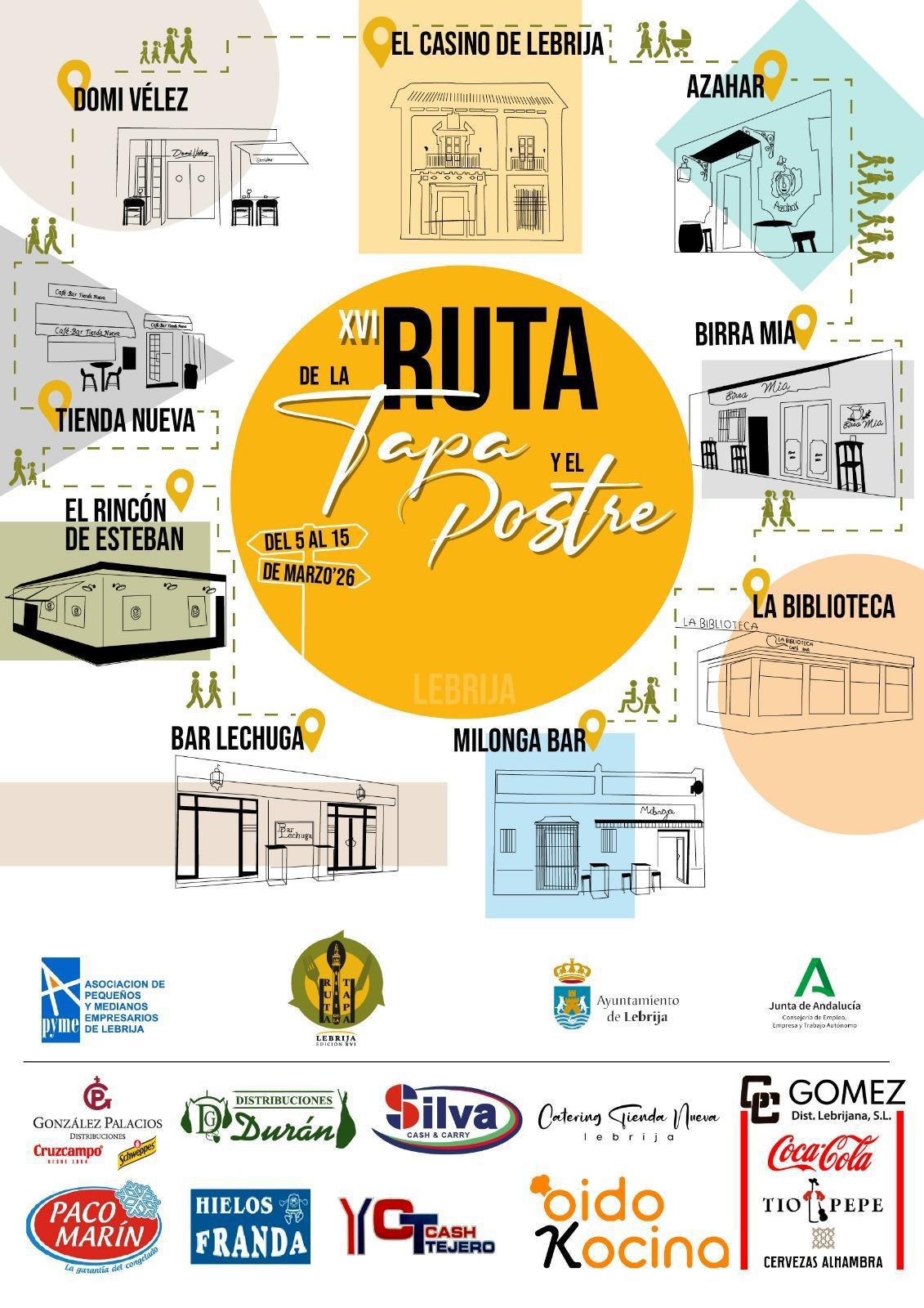 Da comienzo la XVI Ruta de la Tapa y el Postre 2026
