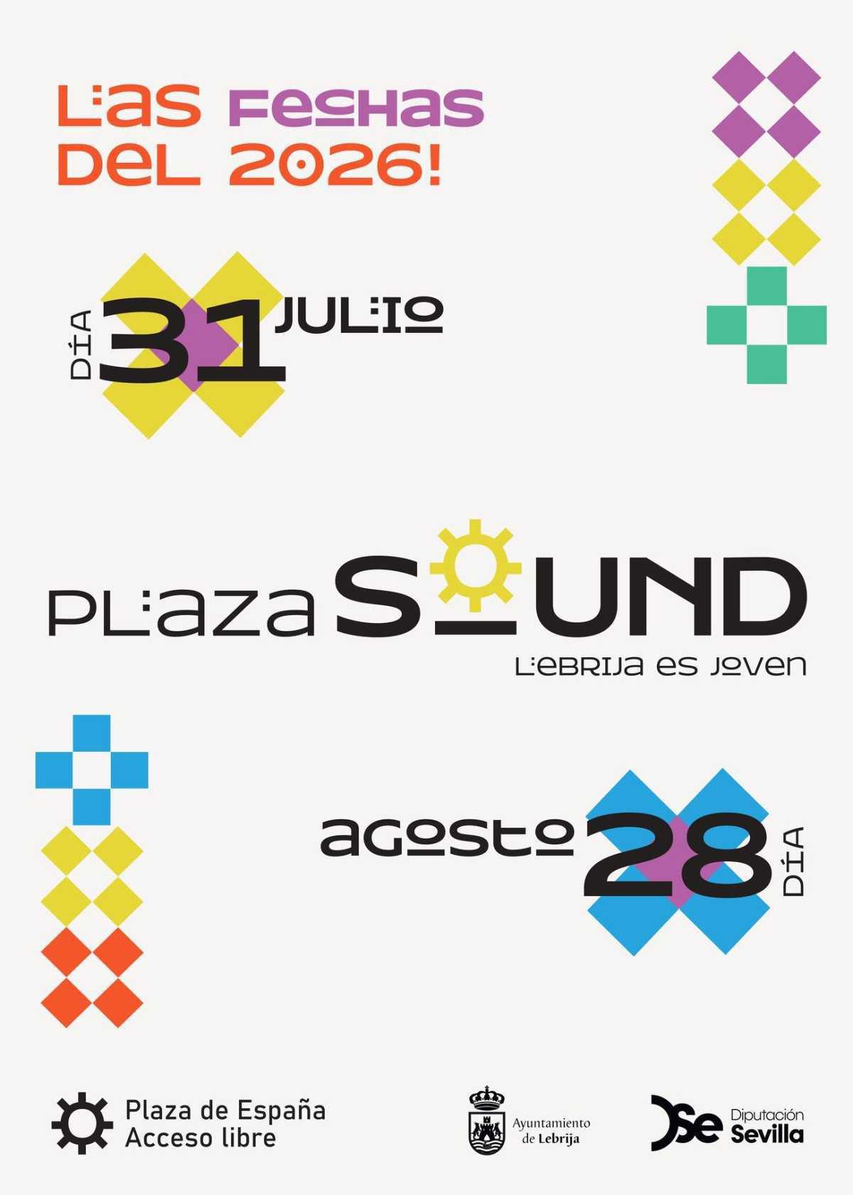 Lebrija se prepara para la segunda edición del Plaza Sound: música, juventud y diversión al aire libre
