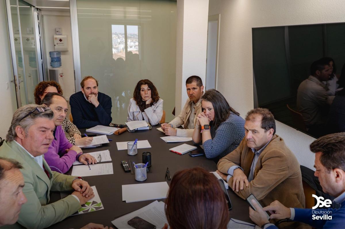 El Ayuntamiento de Lebrija trabaja junto a la Diputación de Sevilla para coordinar criterios en materia de promoción de vivienda pública