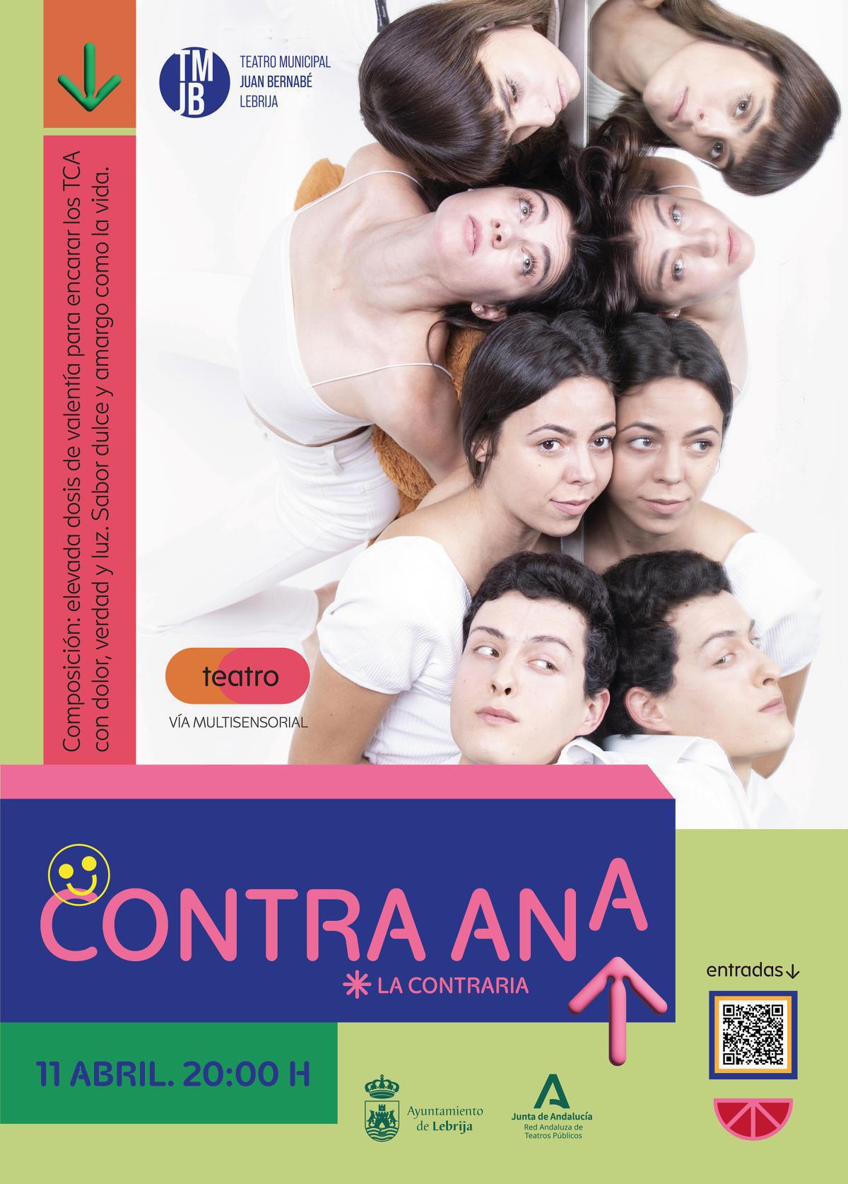 “Contra Ana”, un impactante ejercicio de autoficción sobre los TCA, este sábado 11 de abril en el Juan Bernabé