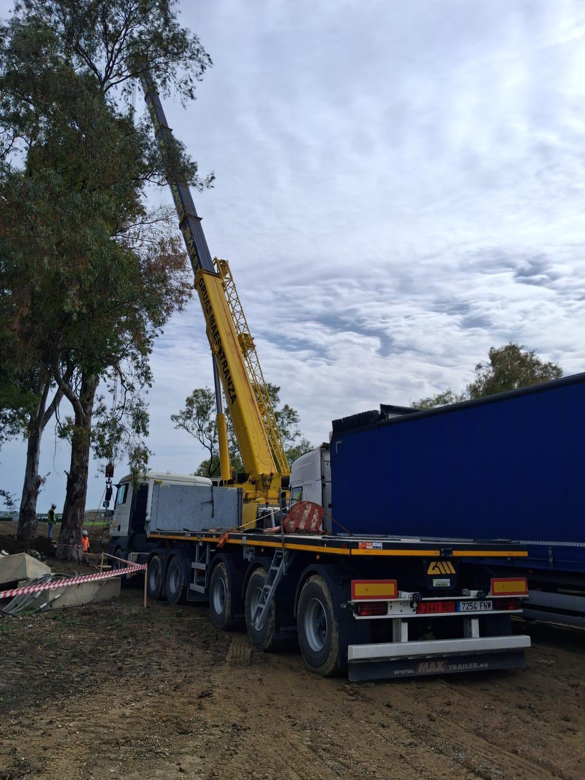 Las obras del camino de Vejina avanzan tras su reanudación después de las lluvias